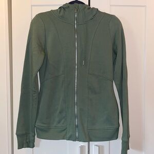 All-in-motion Olive/Forest Green Small Zipup